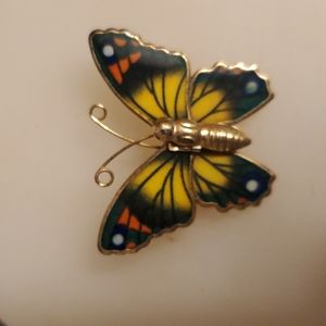 Vintage Butterfy Brooch